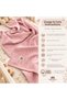 Ftbabaycollection Knitted Pique Fabric 100% Cotton Baby Blanket 90X110 cm - 3