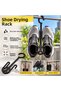 2 Pieces Shoe Drying Hanger – Wet Shoe Hanging Device, Ventilation and Drying Holder - 4