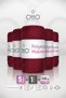 Polyester Makrome • Burgundy • 5-Pack × 100 Gr / 100 m • 2 mm • Supla, Bag, Accessory Cord