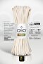 Tress • Cream (5015) • 2-Pack × 30 m / 500 Gr • 6 mm • Cotton Cord Rope • Supla, Runner, Wall Decoration - 2