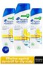 Lemon Freshness Anti-Dandruff Shampoo for Oily Hair 330 ml X 3 Pcs