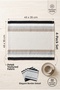 Petunya 4 Piece American Service Set |   Bohemian, Striped, Timeless Set |   45 X 35 cm - 5