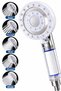 Shower Head with Chlorine and Lime Filters, 5 Different Water Flows, Massage Effect, Filtered Shower Head - 3