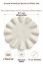 Valao Polypropylene Modern 2-Piece American Service Set 38 cm - 5