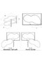 3104 Turntable Blindfold Mechanism Right with Bean Brake Chrome Module 40cm (S-3104-C) - 4