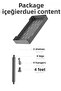 3-Tier Gray Bathroom Organizer Shelf System, Makeup Cosmetic Organizer Shelf - 3