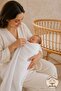 Double Layer 100% Organic Cotton Baby Newborn Multi-Purpose Muslin Cover & Muslin Cloth 80X90 cm - 2