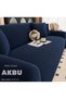 Matte velvet sofa cover | sleeper sofa cover | elastic armchair cover | armchair cover 3311