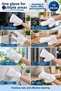 10 Pieces 23X20 cm Multi-Purpose Cleaning Gloves Dusting Cloth Practical Surface Cleaning - 2