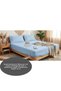 Single Rubberized Sheet 100/200 Bed Size 2 Pillowcases - 4