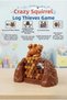 Licensed Ravens-Burger Chattering Squirrel Fun Balance Game with Sound Effects and Family Educational Box Game - 2