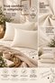 Cream 2-Piece Pillowcase 50X70 100% Organic Cotton - 2