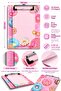 Donut Patterned Secretary's Notepad 15X22 cm – 38 Sheets Lined Notepad - 3