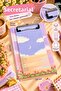 Landscape Patterned Secretary's Notepad 15X22 cm – 38 Sheets Lined Notepad