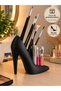High-Heeled Shoe Makeup Organizer – Makeup Brush and Cosmetic Stand – 3D Plastic 15 cm - 2