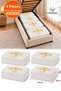 4-Piece Set of Large Size Quilt Blanket Clothing Bundle Storage Organizer Suitable for Wedding Bridal Trunk