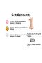 0 Year Old Retro Gold Pink White Balloon Set Rose Gold Number Birthday Balloon Stylish Party Decoration - 2