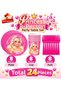 Princess Themed 8&16-Person Birthday Party Set Plate Cup Fork Party Tableware Set 24 or 48 Pieces Birthday Tableware Decoration - 2