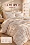 Lyocell Fabric Non-Fading Double Duvet Cover Set with 4 Pillows - 2
