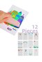 Rainbow Squeegee Replacement Art Card (12 Pieces)