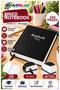 Black Hardcover Lined Notebook 300 Sheets 20X28Cm 1 Piece Multi-Leaf Hard Cover Note Account Book School Office Bureau