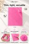 A4 Pelur Paper Dark Pink 600 Pieces – Gift Packaging, Box Decoration, and Hobby Paper - 2