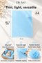 A4 Pelur Paper Light Blue 600 Pieces – Gift Packaging, Box Decoration, and Hobby Paper - 2