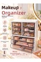 9 Drawer Wooden Makeup Organizer and Jewelry Organizer Desktop Cosmetic Storage Box - 2