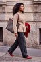 Wardrobe Essentials Vizon Etek Ucu Detaylı Yumuşak Dokulu Triko Büyük Beden Hırka TBBAW27AV00025