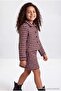 Red Tweed Girls' Knitted Jacket Tkdaw27Ce00010 - 3