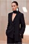 Trendyol Studio Shawl Black Blazer Jacket Twoaw27Bc00051 - 3