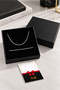 Boxed Italian Silver Steel Necklace and Bracelet Men's Gift Set (Box + Note Card) - 8