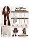 Women's Zippered Hooded Spanish Style Sweatpants Set - 8