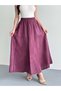 Tensel Fabric Sports Skirt with Pocket Detail and Elastic Inside the Waistband - 5