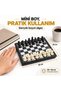 Mini Magnetic Chess Set 18cm Foldable Portable Travel School Set - 7