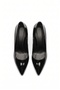 Women's Stiletto Patent Leather Closed Back Stylish Women's Stiletto - 2