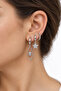 Steel 6-Piece Geo Figured Modern Earrings - 3