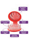 Beauty Makaron Extension Hair Brush - Special for Extension Hair, 3D Flexible, Mirrored, Bag Size - 2