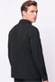 Comfort Fit Side Pockets Flexible Cotton Snap Fasteners Black Shirt Jacket C 736 - 3
