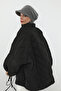Winter Furry Cashmere Visor Hat and Scarf Set, Bat-2Tk, Gray - 5