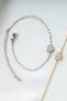 V.İ.P Series Crushed Chain Full Stone Heart Model Color Non-Fading Non-Tarnishing Guaranteed Women's Steel Bracelet - 3