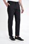 Comfort Fit Comfortable Fit Side Pocket Elastic Waist 97% Cotton Black Trousers P 1214 - 4