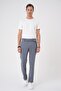 Comfort Fit Belden Fabric Belted Cotton Dark Gray Jogger Pants P 1154 - 4