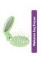 Beauty Makaron Hair Brush - 3D Flexible, Mirrored, Bag Size - Compact Detangler