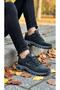 Men's Waterproof Orthopedic Outdoor Shoes - Black Smoke - 4