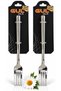 Dinner Forks 12-Piece Wicker Model Stainless Steel 18/0