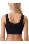 Front Snap Button Bra Seamless Ribbed Bralette Bra Suitable for Daily Use Women's Crop Bras Laser Cut - O8803 - 2