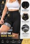 Women's High Waist Thermal Bleached Shorts 3 Stage Thermal Corset Shorts