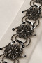 Flower Pattern Beadwork Ribbon Accessory - 2