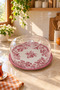 26 cm Ceramic Cake Pan with Lid, Pastry Presentation Plate - 2
